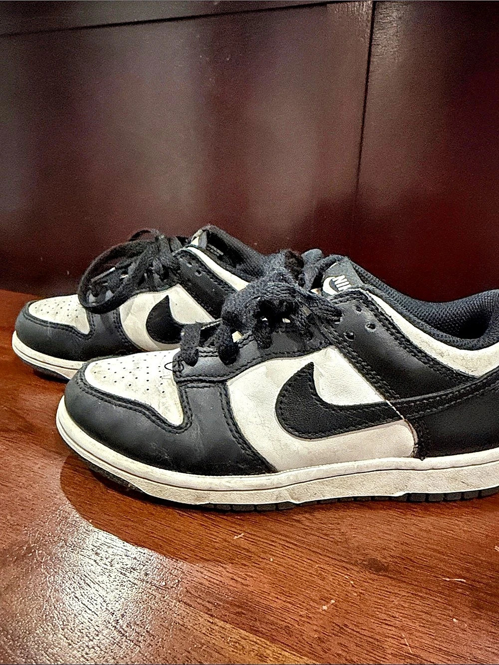 Nike Dunk Low Retro 'Panda' Black & White Sneakers
